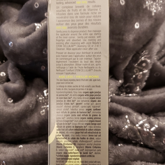 JUICE BEAUTY STEM CELLULAR ANTI-WRINKLE EYE SERUM $50 - Picture 3 of 3